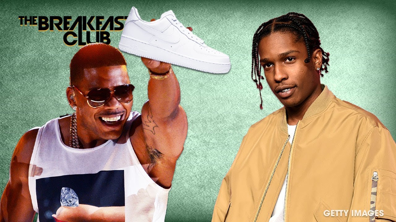 Fans Debate Whether Nelly Or A$AP Rocky Made Air Force 1s Popular