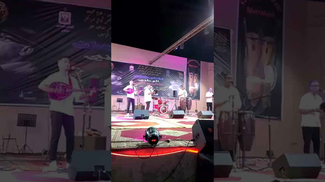 (5)اليوم الثاني لمهرجان الوطني الغيواني مراكش مجموعة لرصاد زرابة