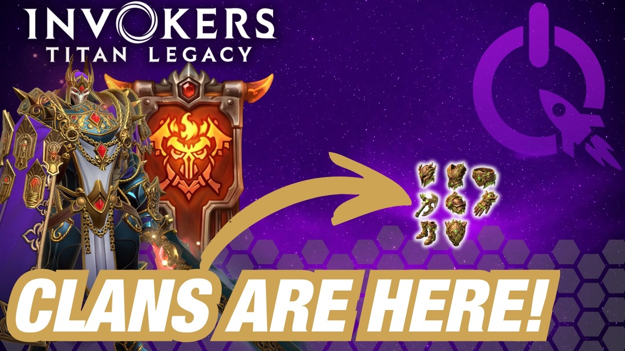 Всё, что вам нужно знать о кланах и аксессуарах! | Invokers: Titan Legacy