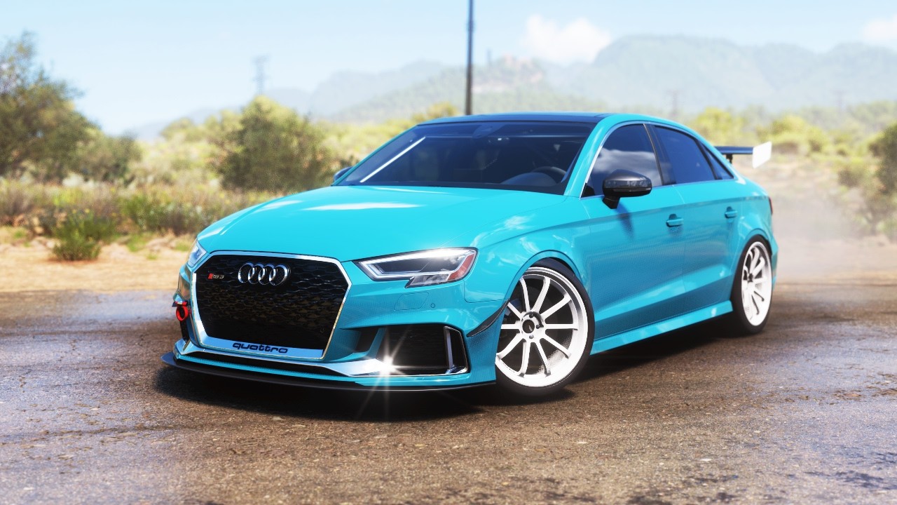 Building 1300HP Audi RS 3 - Forza Horizon 5 | Thrustmaster TX Gameplay
