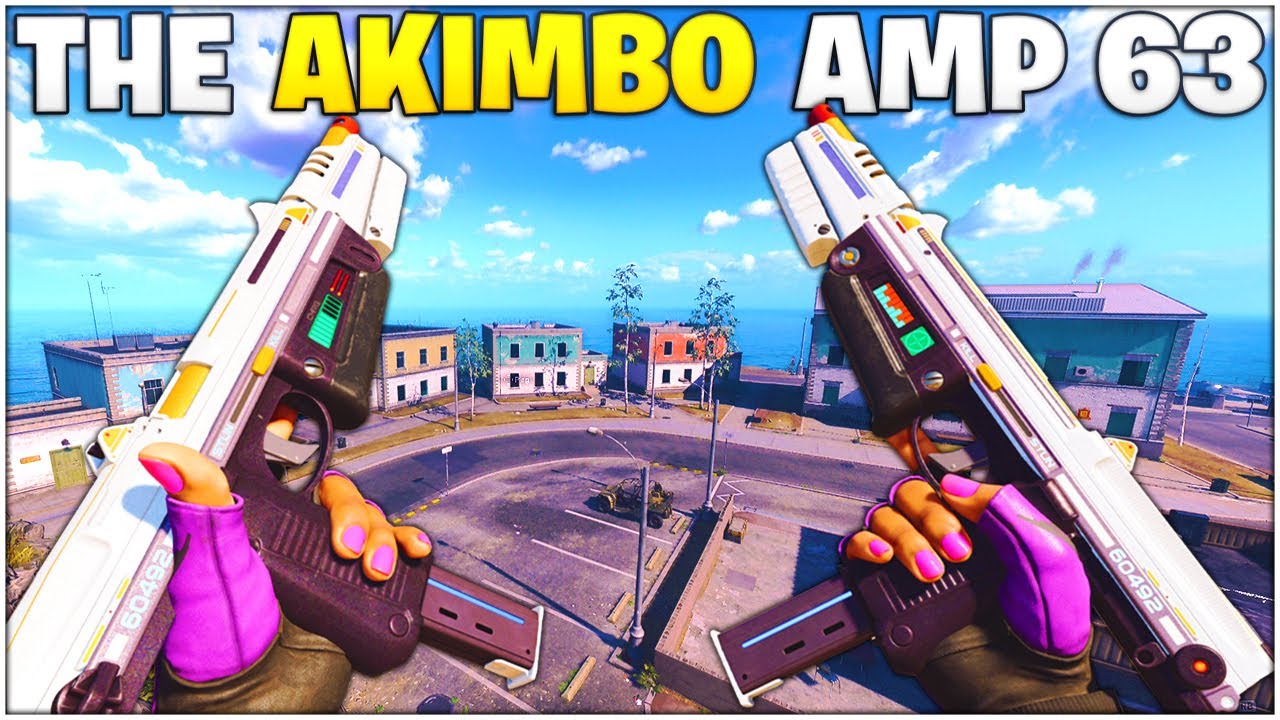 The *NEW* AKIMBO AMP 63 Pistol’s On Alcatraz! - *Best AMP 63 Setup* (Rebirth Island - Warzone)