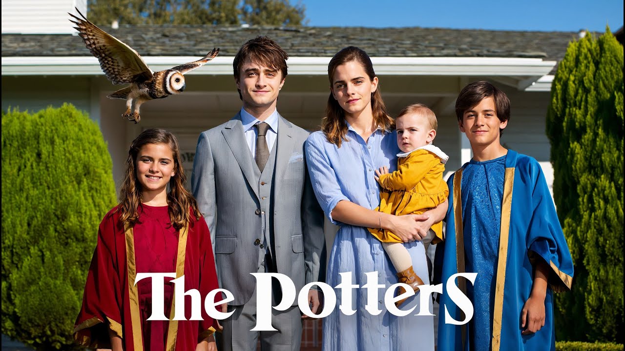 The Potters &ndash; Harry Potter as a FAMILY Sitcom (AI Parody)