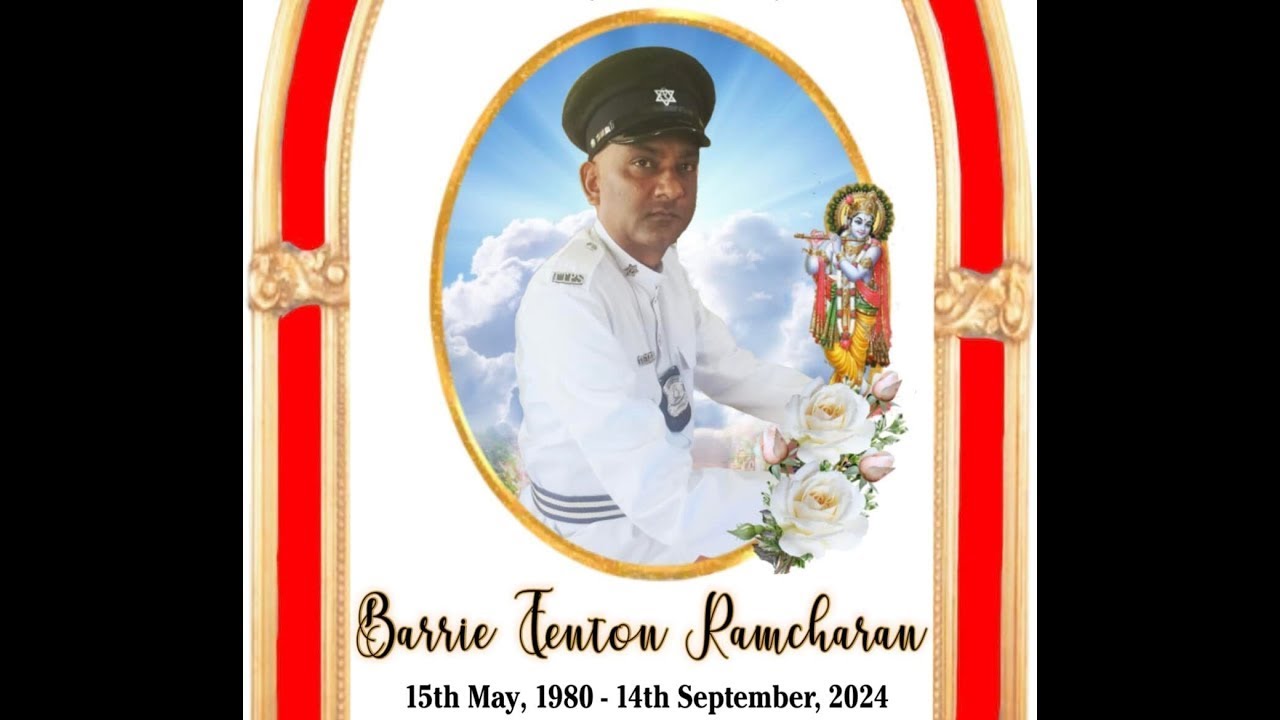 The Cremation of the late Barrie Fenton Ramcharan