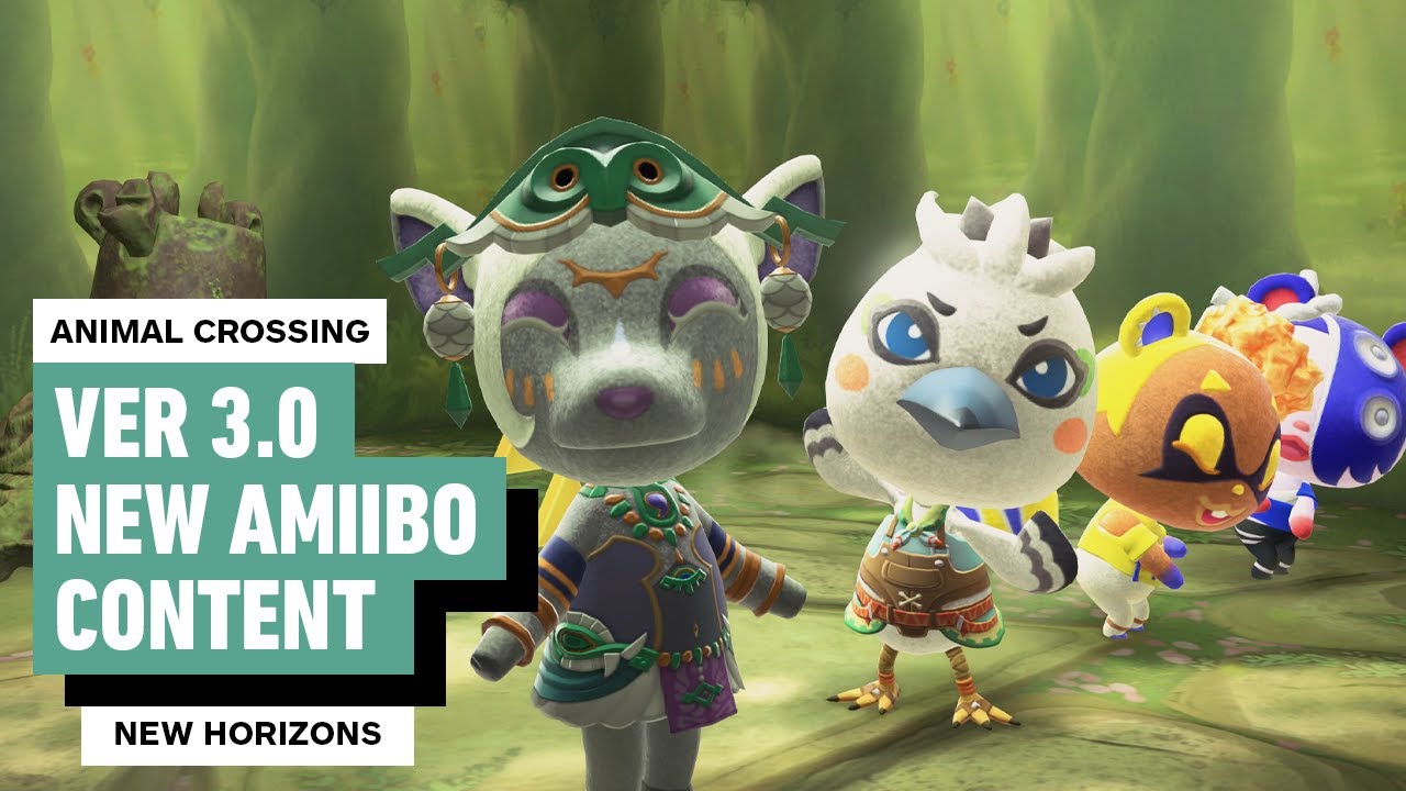 Animal Crossing 3.0: How to Unlock Every Zelda and Splatoon Amiibo Villager and Item