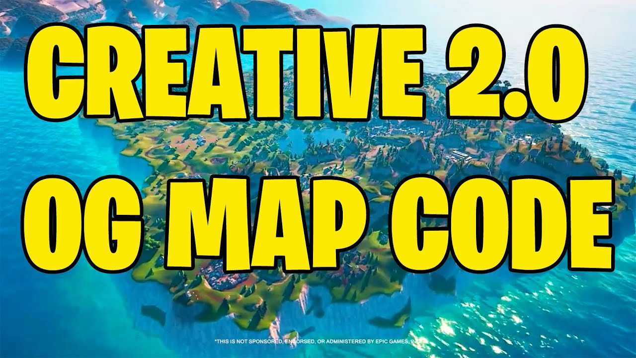 How To Play The Og Map in Fortnite Creative 2.0! (Old Chapter 1 Map Code)