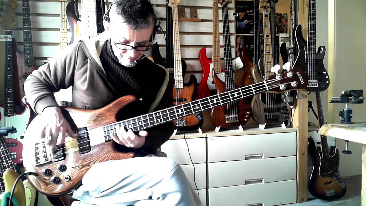 Japan Vintage Bass: Greco GOB 900 Active BASS DEMO