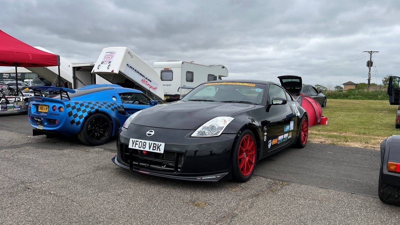 Blyton Park Sprint May 2025 - Outer Circuit - In The 350Z