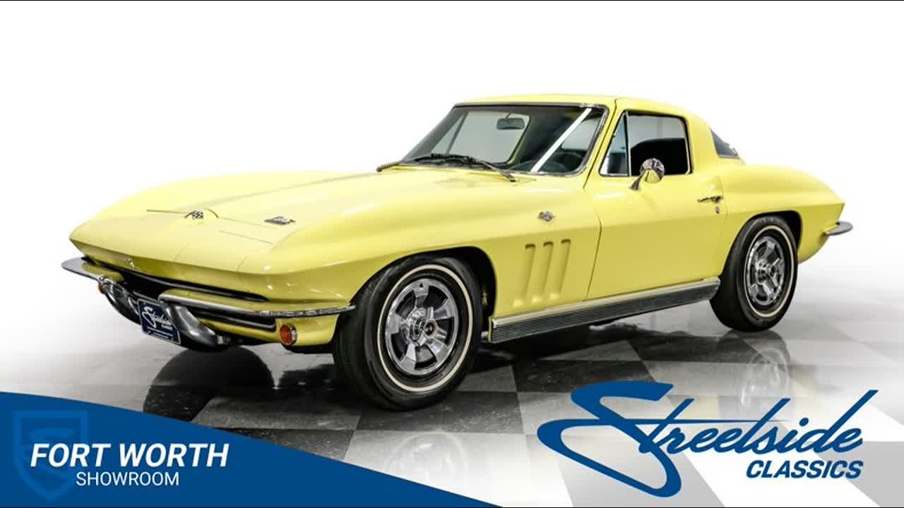 1966 Chevrolet Corvette Coupe 8054-DFW for sale | Charlotte, Atlanta, Dallas, Tampa, Phoenix, N...