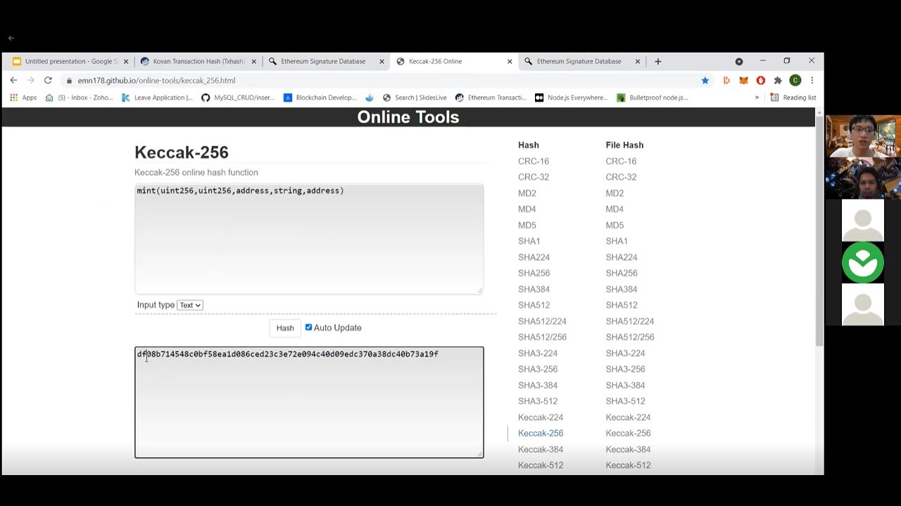 Workshop: Ethereum Transactions - #2 Decoding Input Data