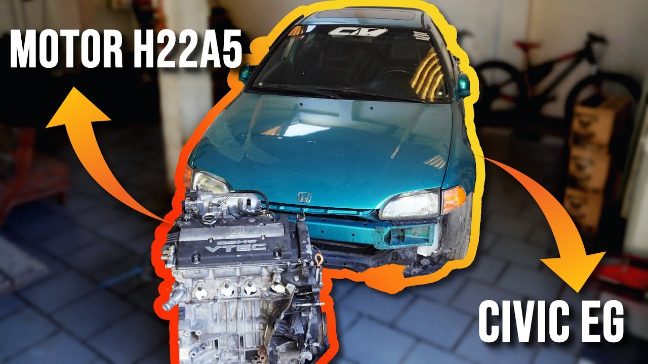 HONDA CIVIC HATCH SWAP MOTOR H22