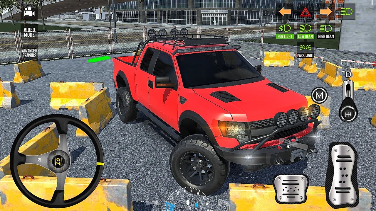 4x4 Monster Truck Parking Multi-Level Autopark Levels 129 - Car Game Android Gameplay