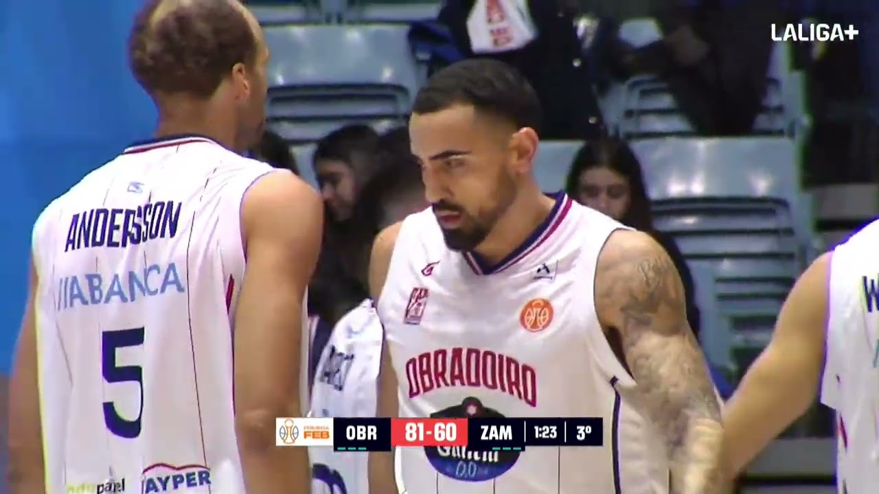 J.12 Primera FEB | Monbus Obradoiro 106 - 80 Caja Rural CB Zamora