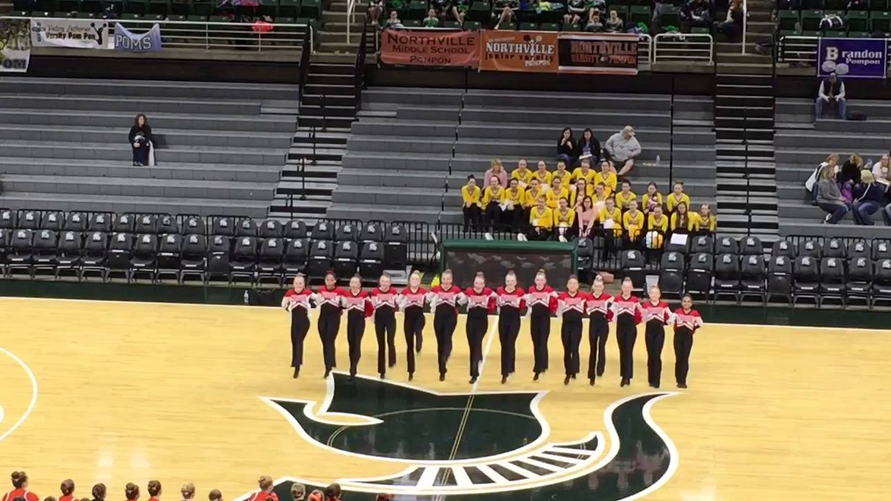 Canton JV Pom State Champions 2015