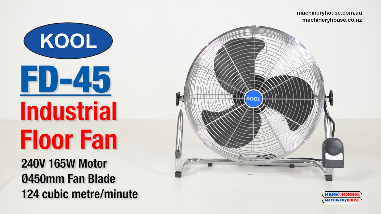 FD-45 - Industrial Floor Fan (F026)