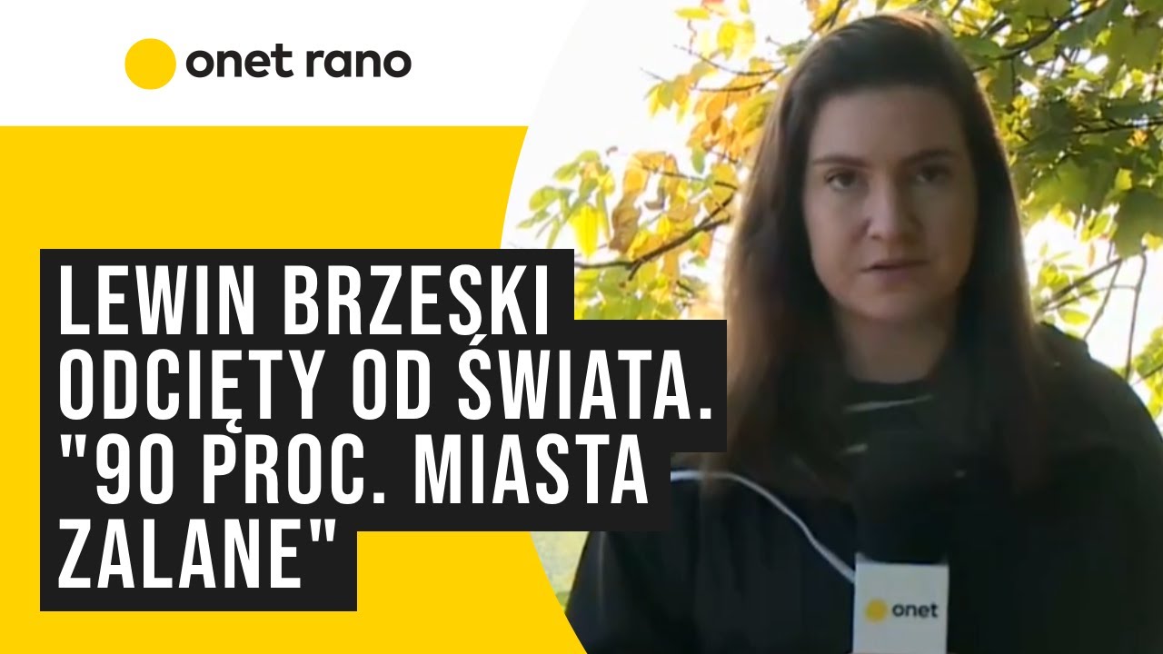 Miasto pod wodą. Mieszkańcy nie chcieli się ewakuować, później wywieszali białe flagi