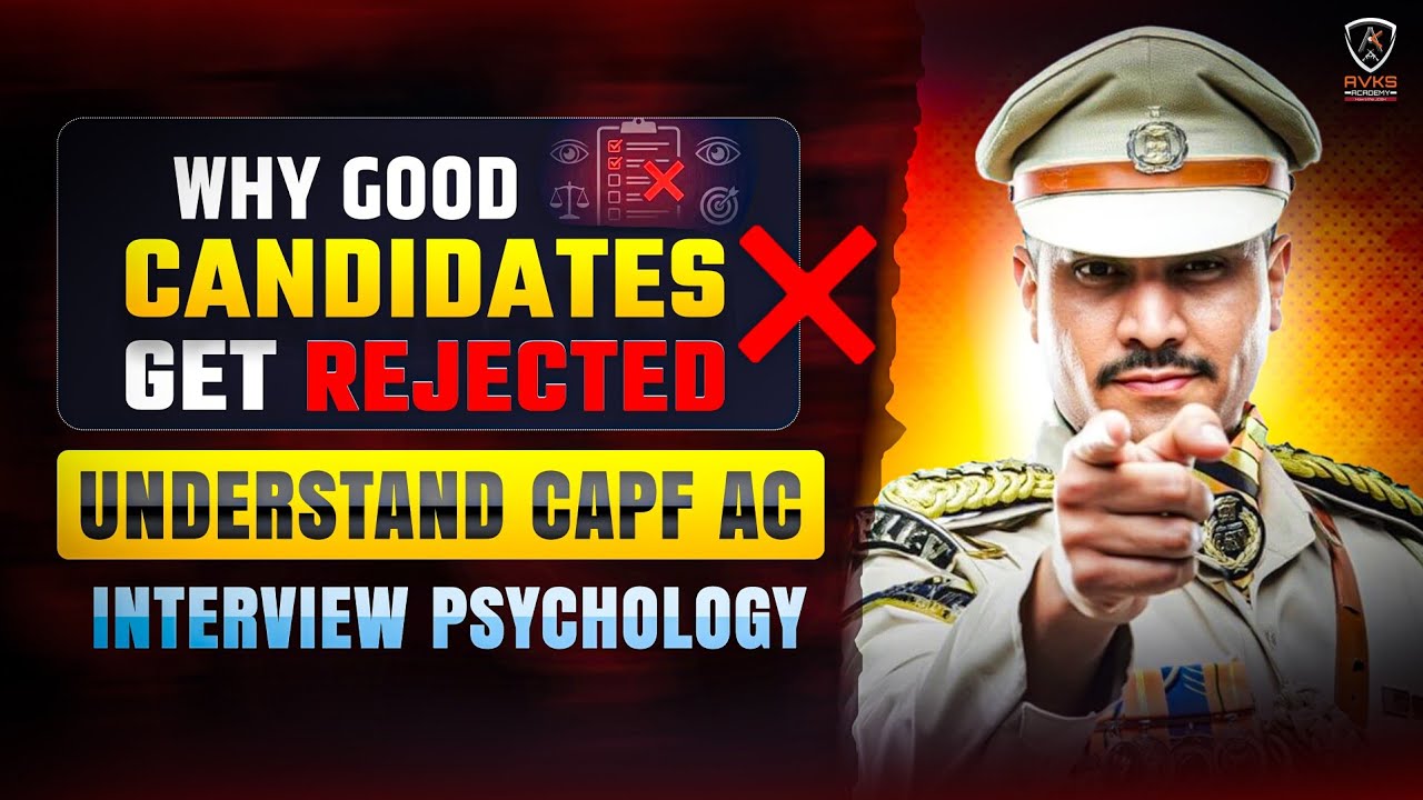 UPSC INTERVIEW | UPSC CAPF AC INTERVIEW Preparation | CAPF AC 🇮🇳 #capf #capfac #upscinterview #upsc 