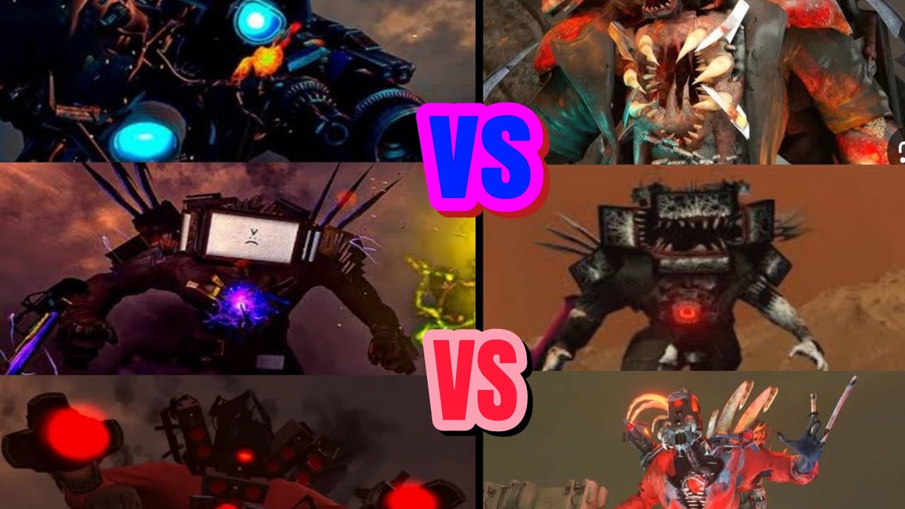SKIBIDI TOILET #vs SKIBIDI TOILET UNIVERSE #skibiditoilet #mosterup #dafudboom #battle