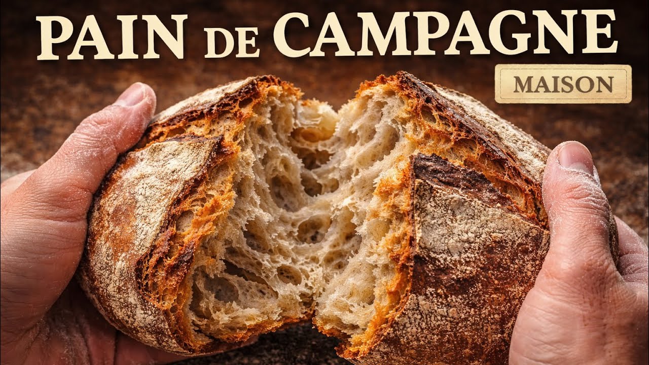 Comment faire un pain de campagne MAISON ??