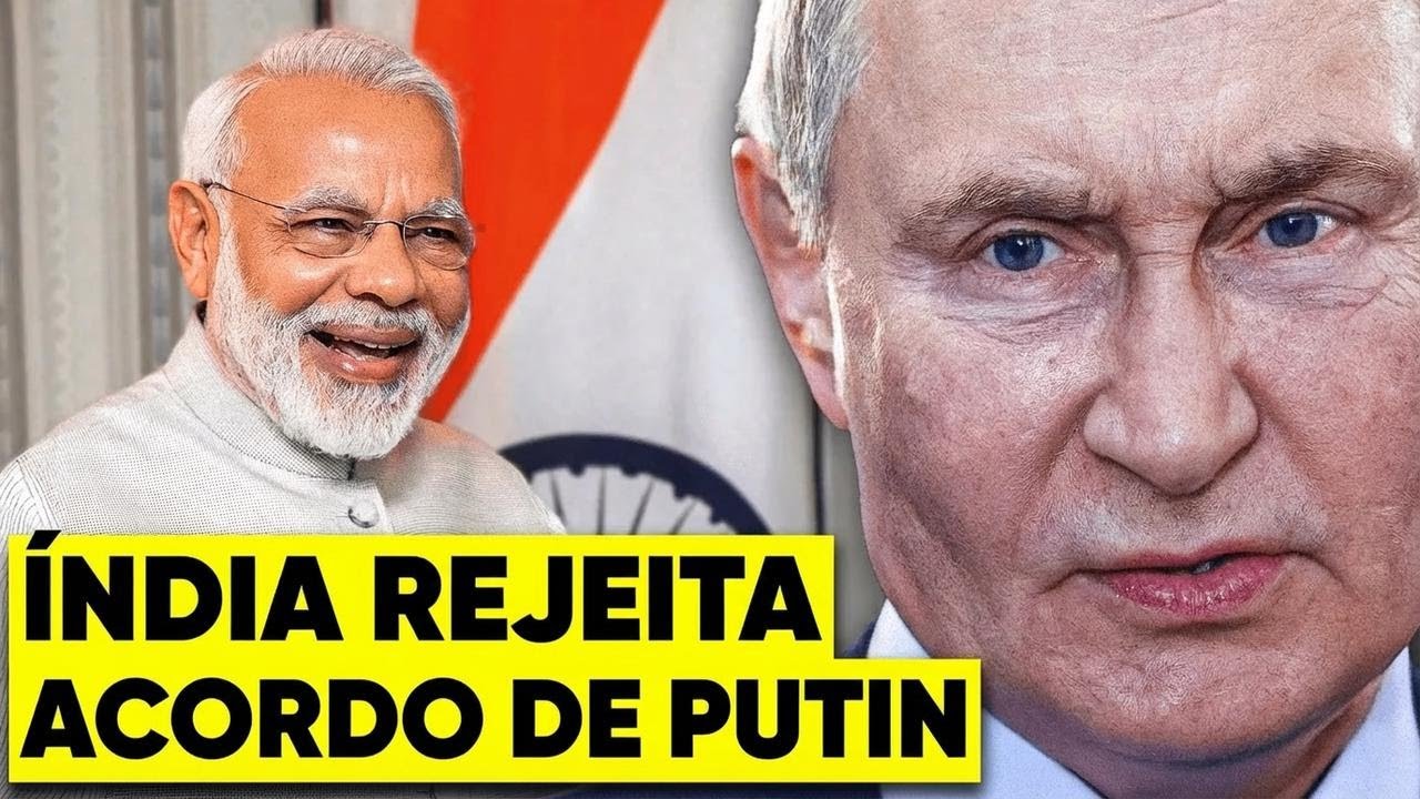 Putin é humilhado em público após Índia recusar acordo com a Rússia