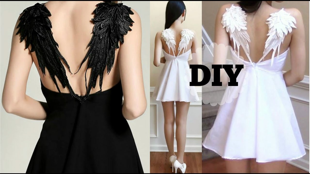 DIY Gothic Angel Wing Dress + Pattern | Recreating Fashion DIY