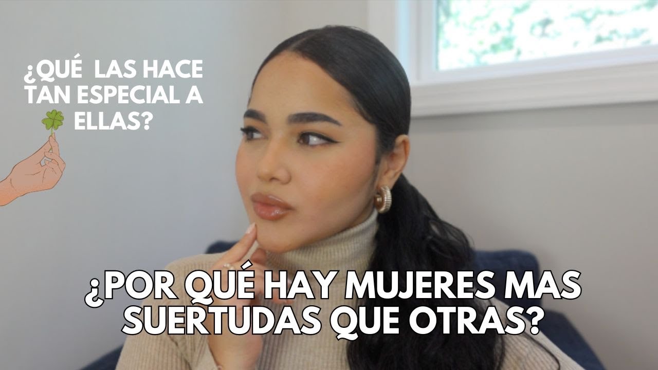 Por esto es que hay mujeres con más suerte que tú...