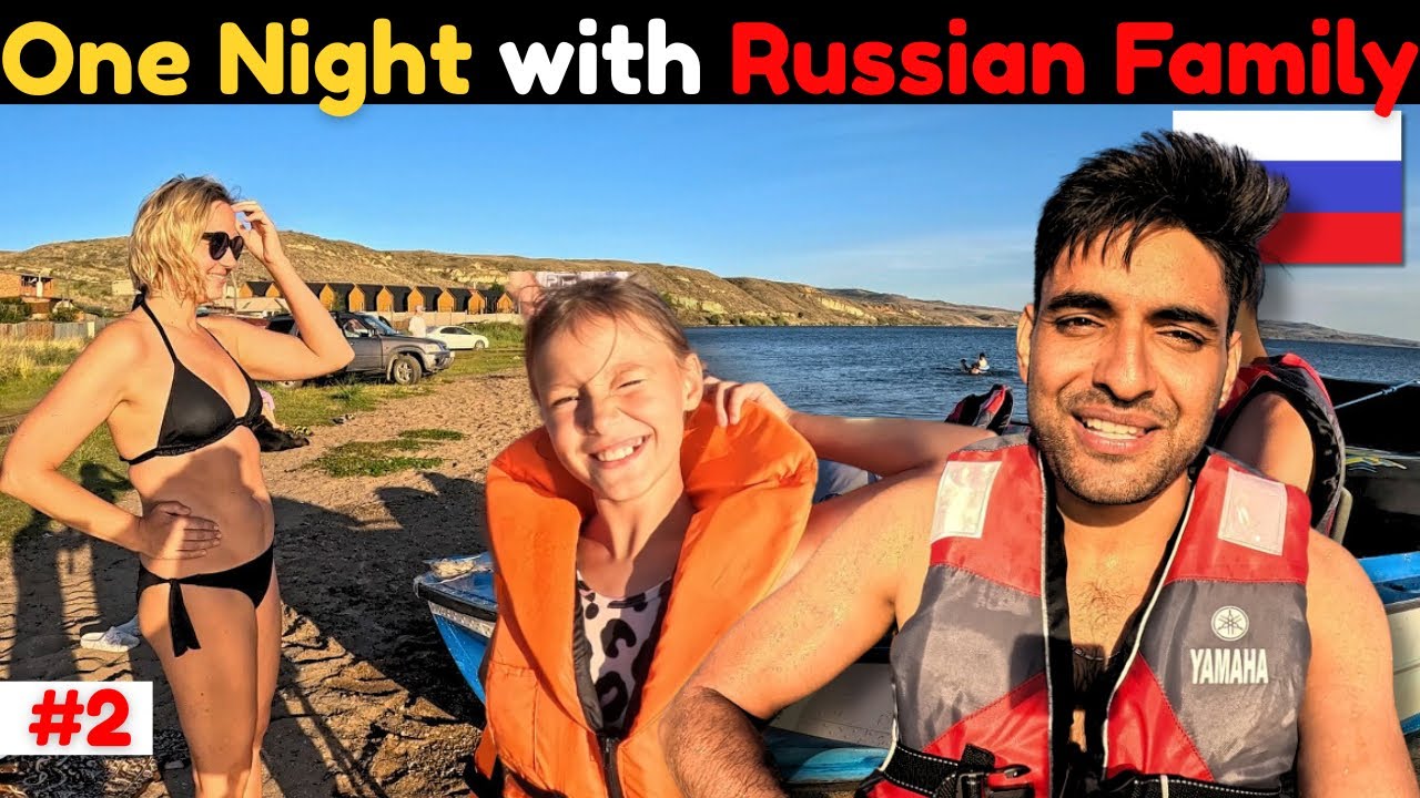 This Russian Family Offered me a Night Stay in Their House🇷🇺| India to Russia By Bicycle