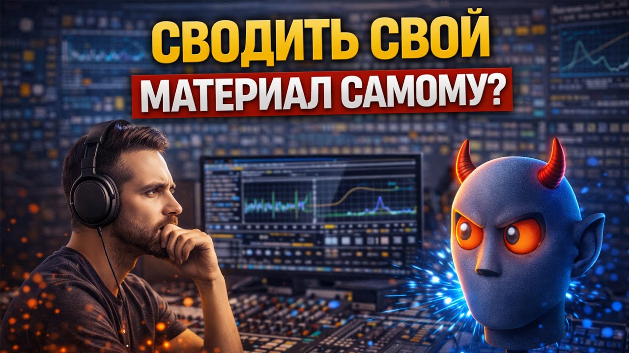 Сводить свой материал самому? Показываю ошибки на примере.