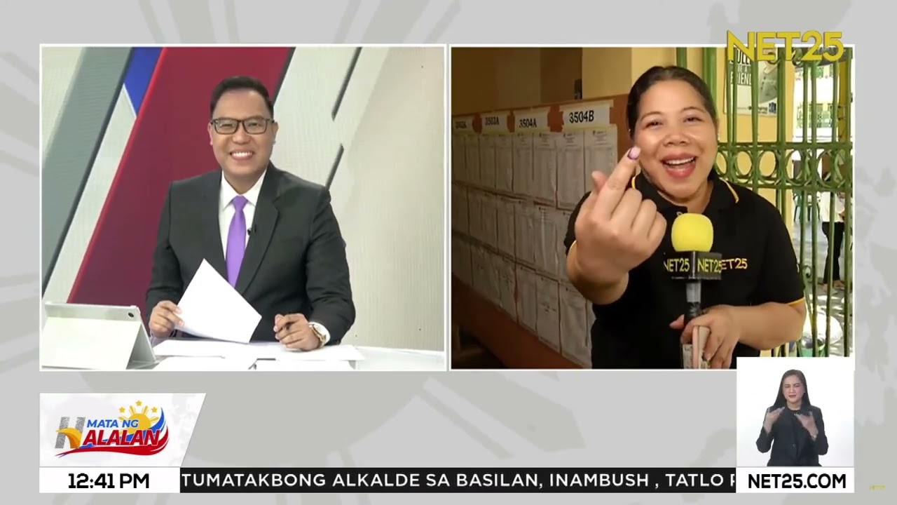 Halalan sa Brgy. New Era, QC, idineklarang pinakatahimik at maayos |  Mata ng Halalan