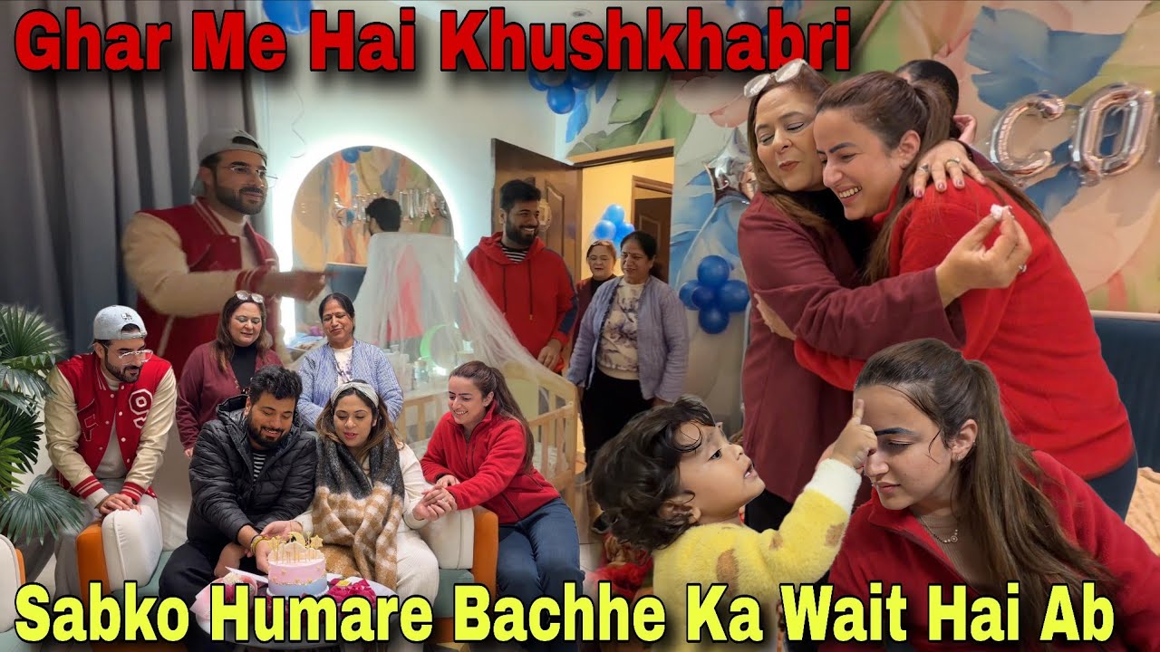 Sabko Ab Hamare Bachhe Ka Wait Hai || Ghar Me Hai Khushkhabri || Jyotika and Rajat
