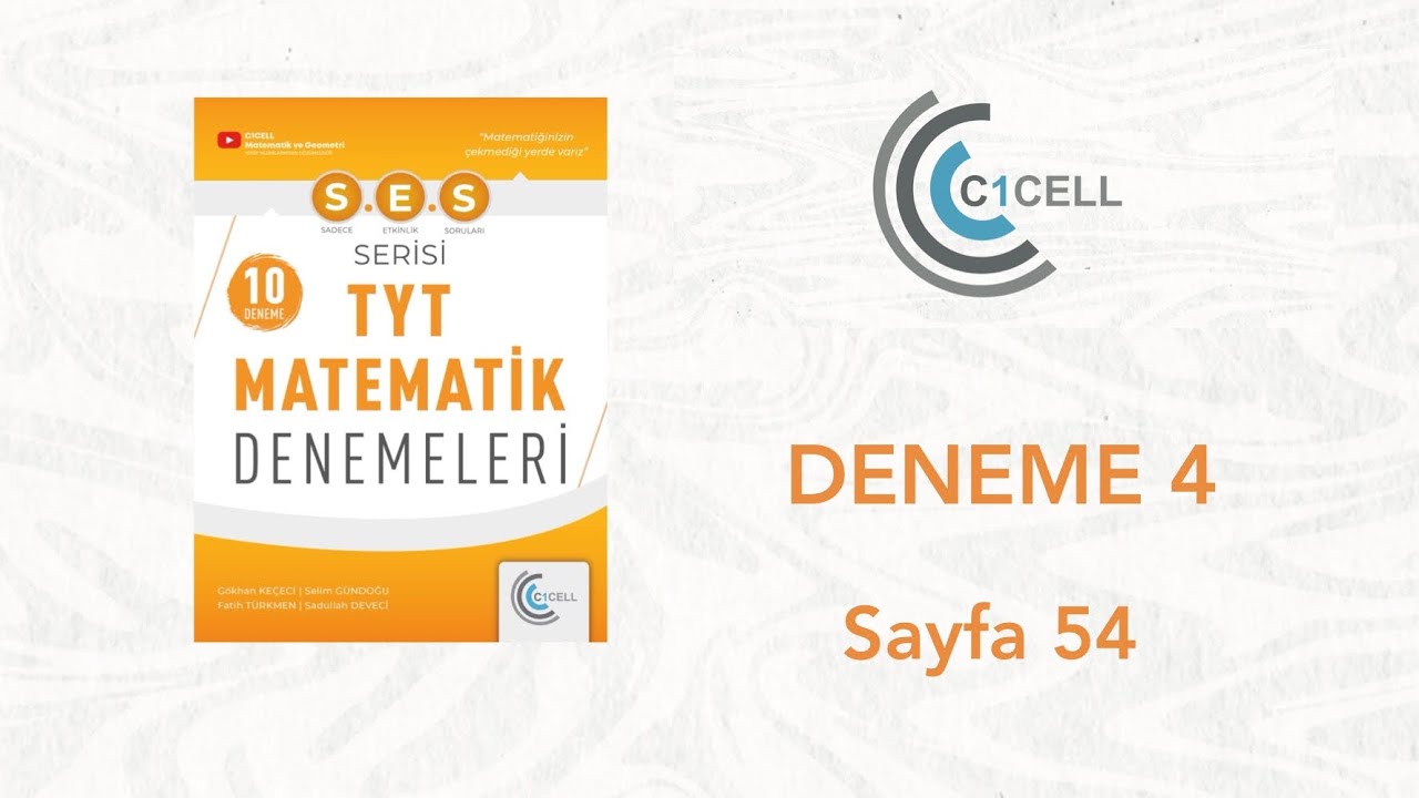 TYT 4 Soru 12-14 (Sayfa 54)