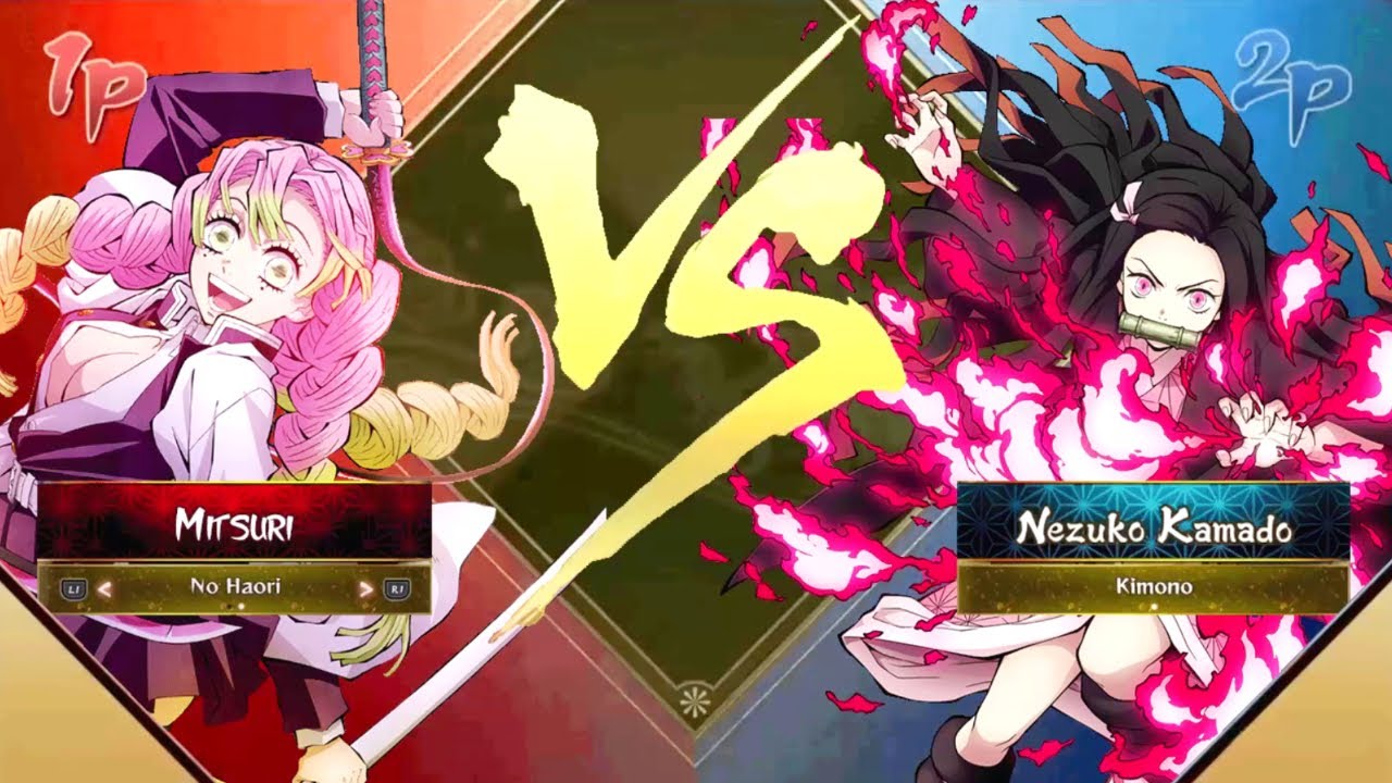 Mitsuri VS Nezuko Kamado I Demon Slayer Mugen v14