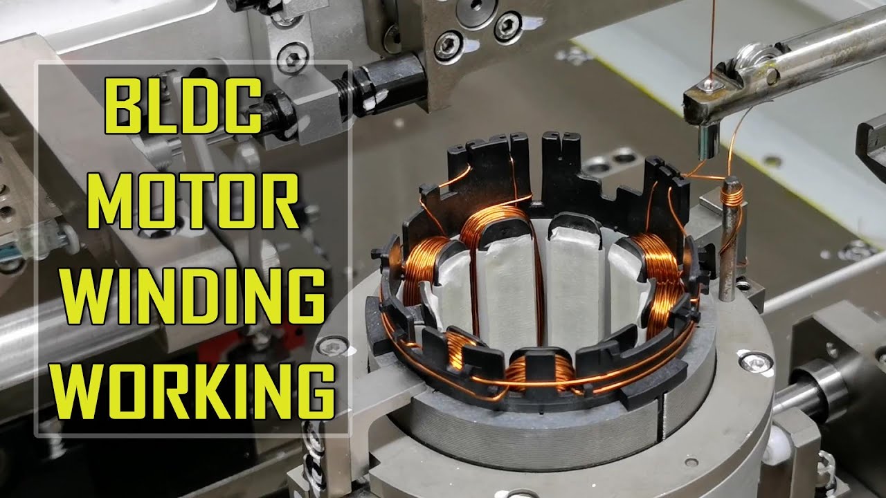 Needle Winding Technology - Automatic Brushless DC Motor Coil Winder