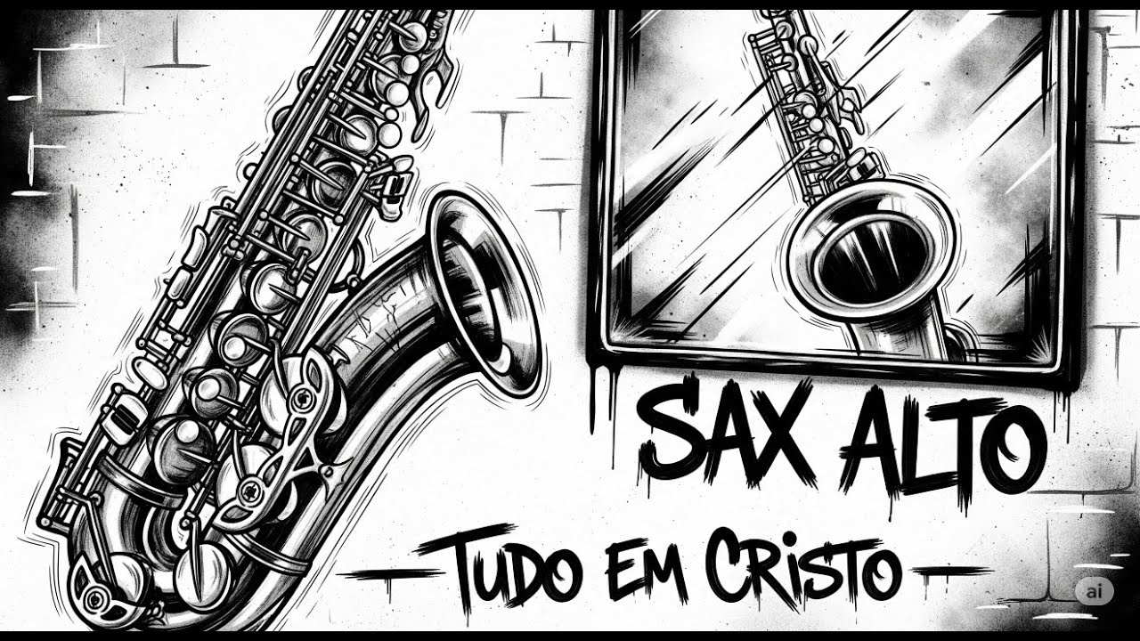 Tudo Em Cristo  Sax Alto, com Play Back