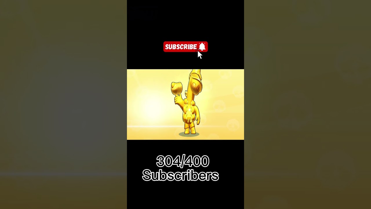 free true gold skin #brawlstars #viralshort #brawl #shorts