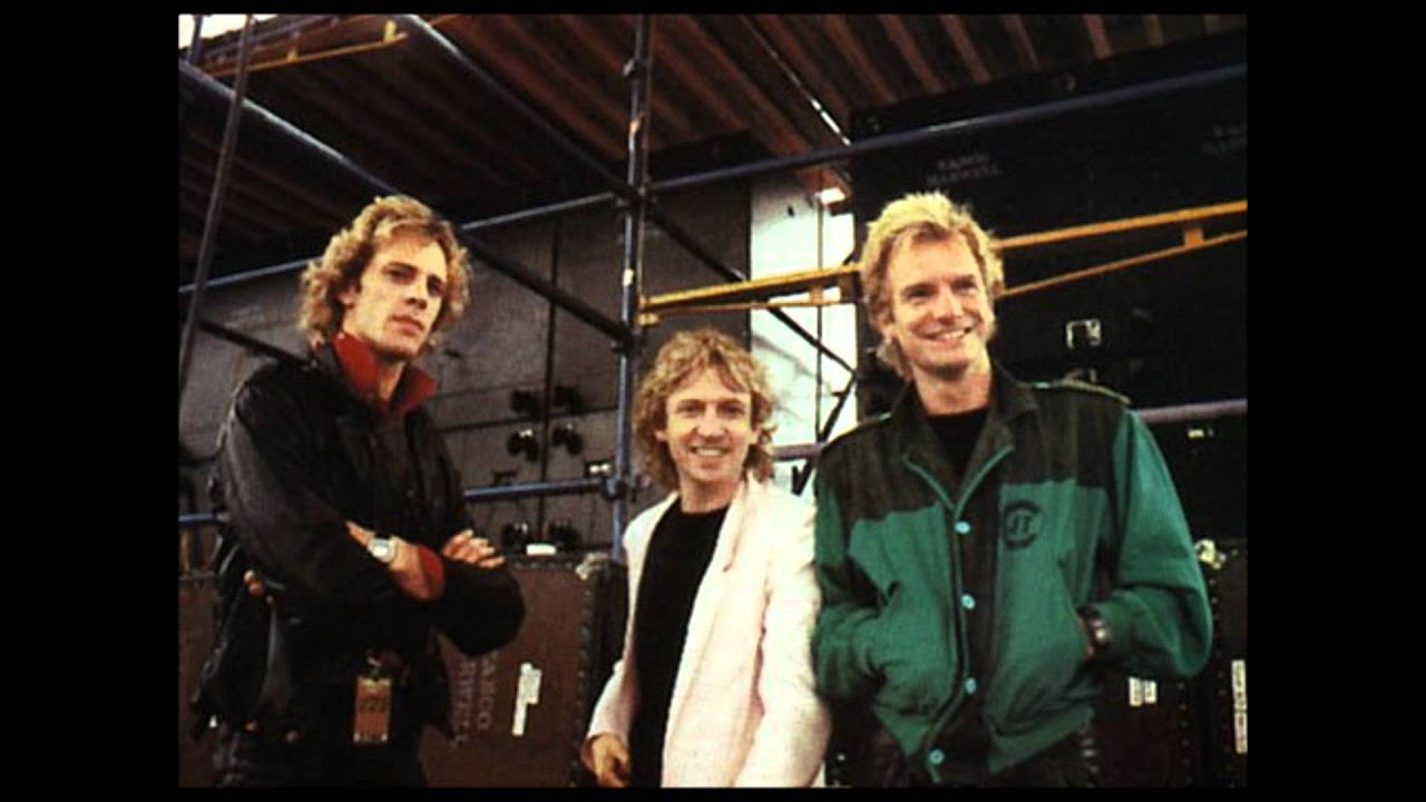 The Police - Spirits In The Material World Tour Rehearsal 1983