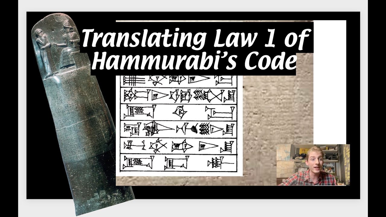 Hammurabi's Code Law 1