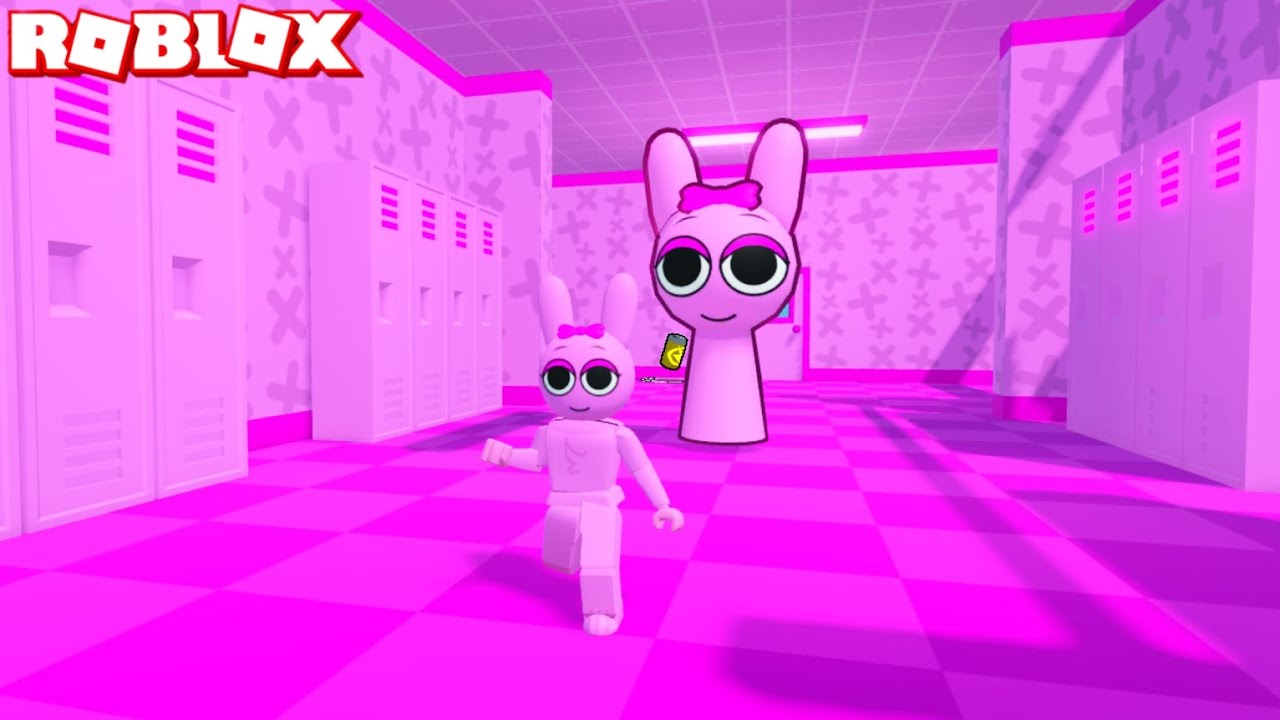 Sprunki Pinki Played Sprunki Pinki School Breakout Obby in ROBLOX | Incredibox Sprunki