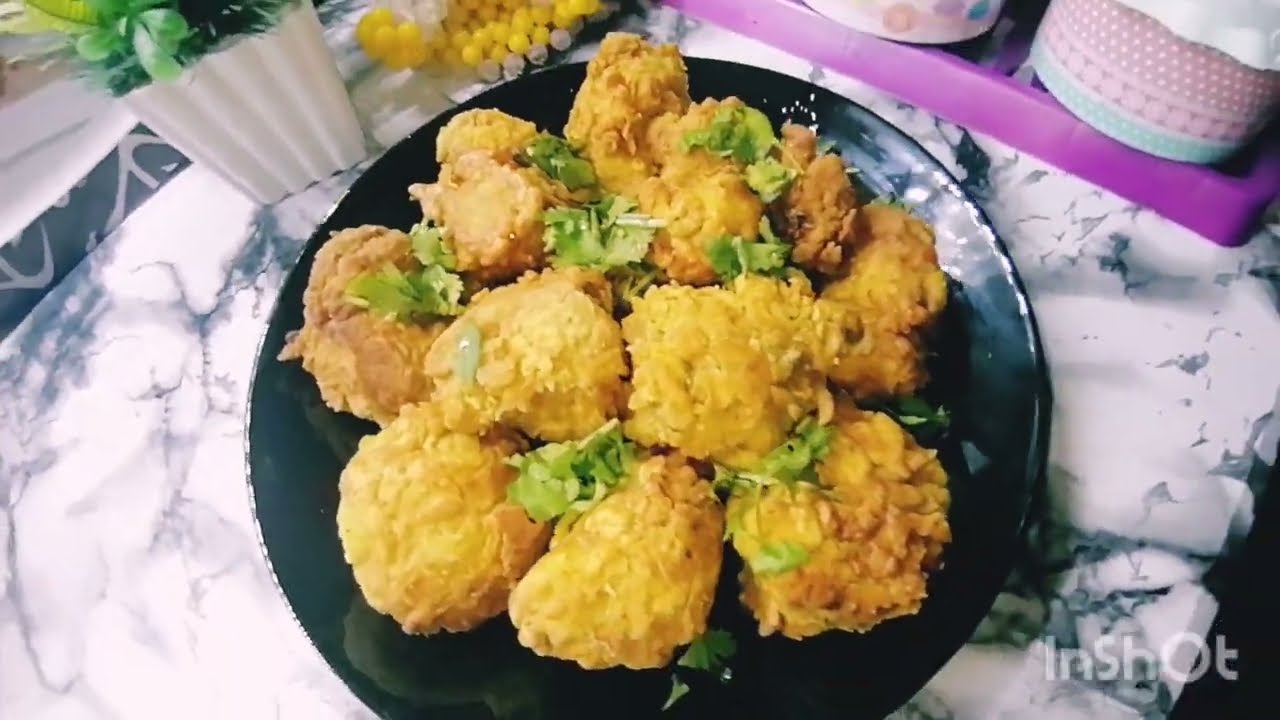 القرنبيط المقرمش اللذيذ بأسهل طريقه ومقادير ♥😋