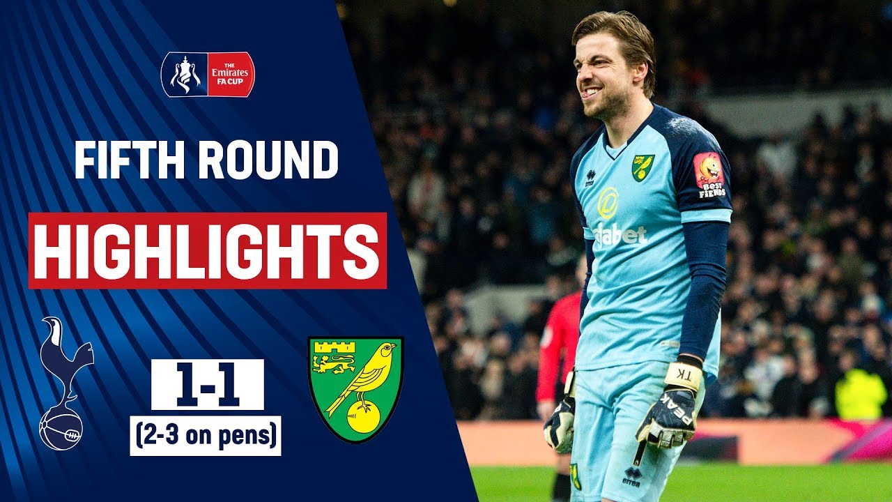 Krul Heroics Upsets Spurs | Tottenham Hotspur 1-1 Norwich City (2-3 on pens) | Emirates FA Cup 19/20