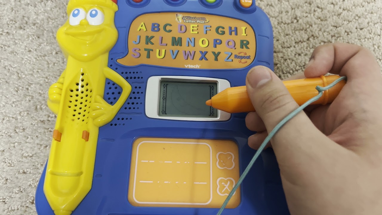 VTech letter pad part 3