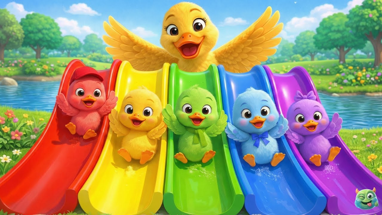Five Little Ducks Went Out One Day 🦆 | Nursery Rhymes & Kids Songs | Zanty Zup!