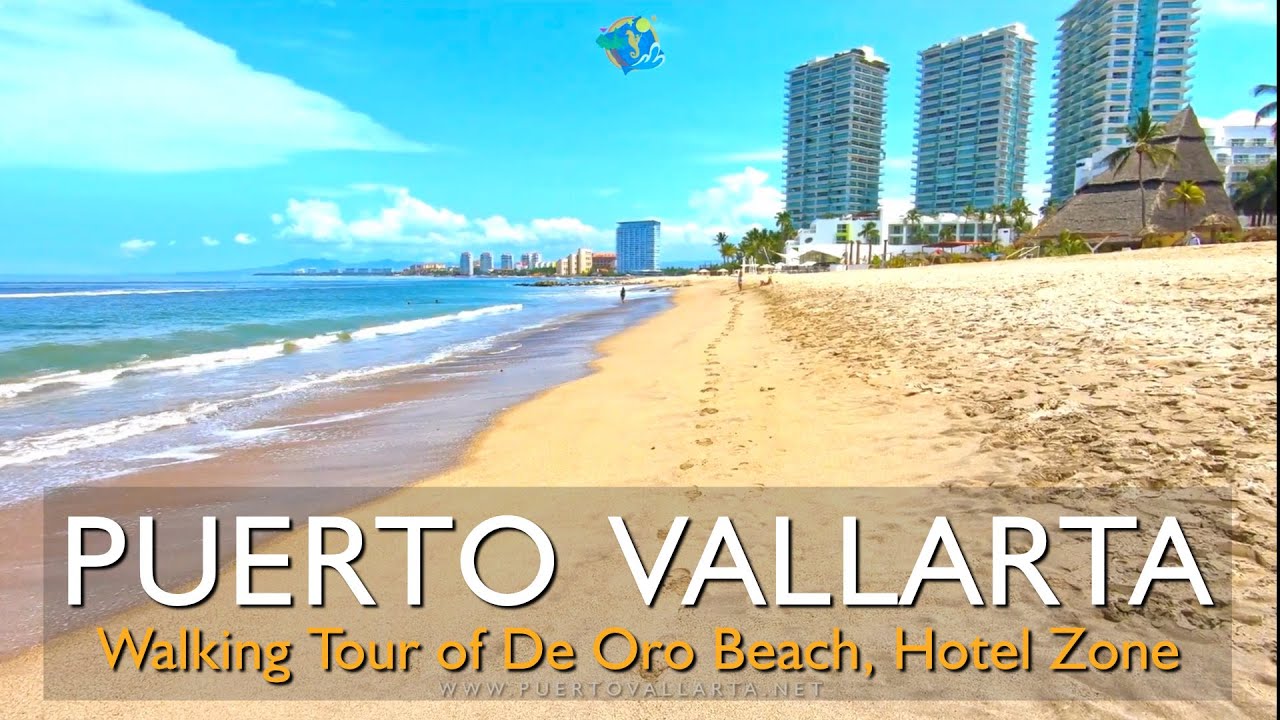 Playa De Oro Beach, Puerto Vallarta Hotel Zone (Walking Tour) - Jalisco, Mexico