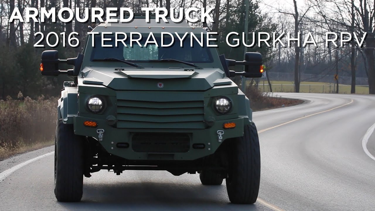 Armoured Truck | 2016 Terradyne Gurkha RPV | Driving.ca