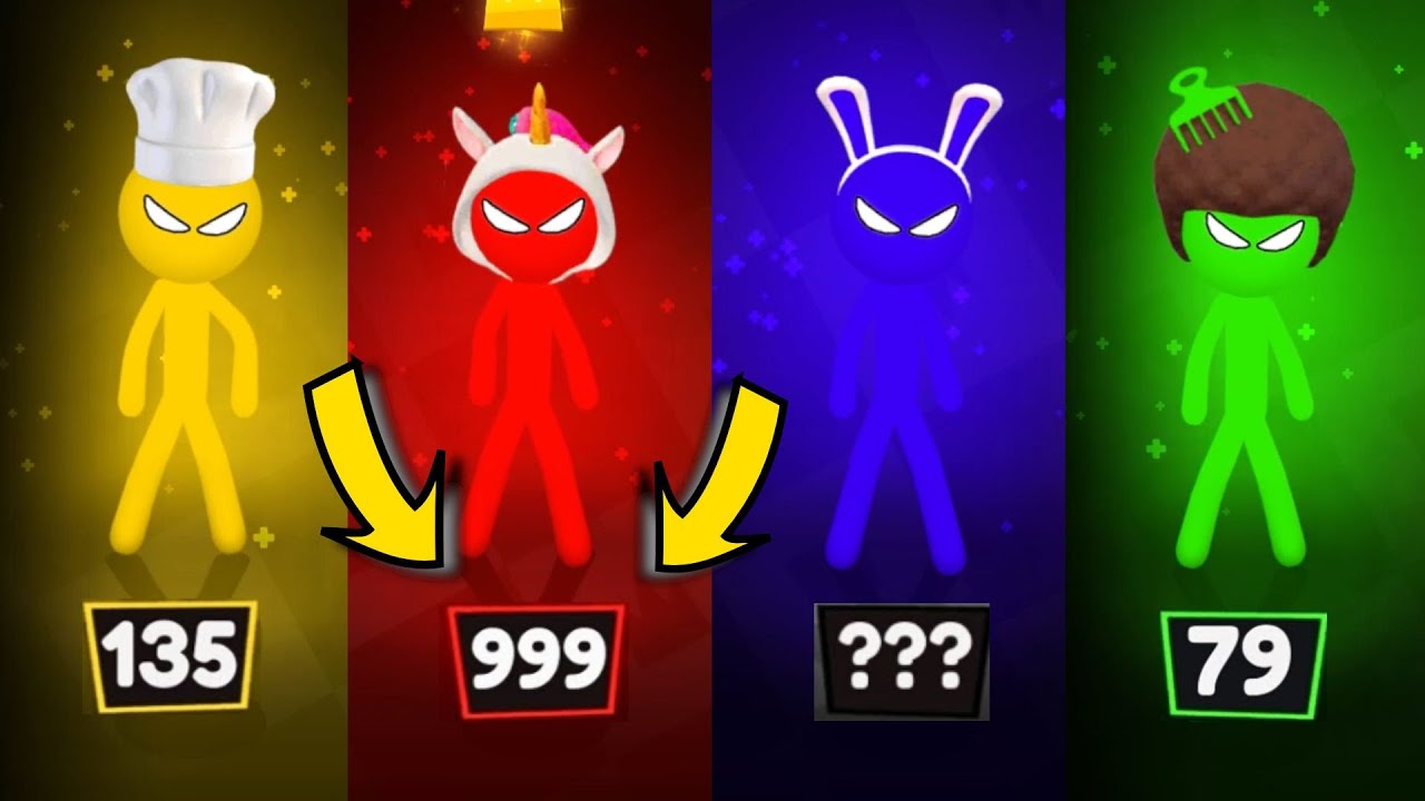 Stickman 🥇BEST MINIGAMES Tournament - Stickman Party 1 2 3 4 Player 2026