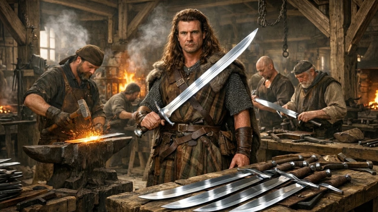 Inside the Medieval Falchion Workshop: Why One Edge Meant More Power (Full Process)
