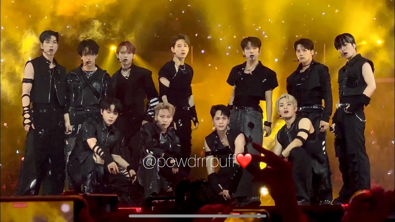 230820 - JO1 - Super (Seventeen cover) - Kcon LA 2023 4K 직캠 FANCAM