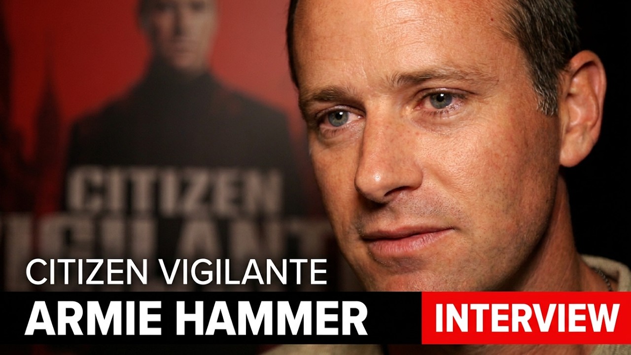 Armie Hammer Gets Emotional Discussing His Return to Acting in Citizen Vigilante