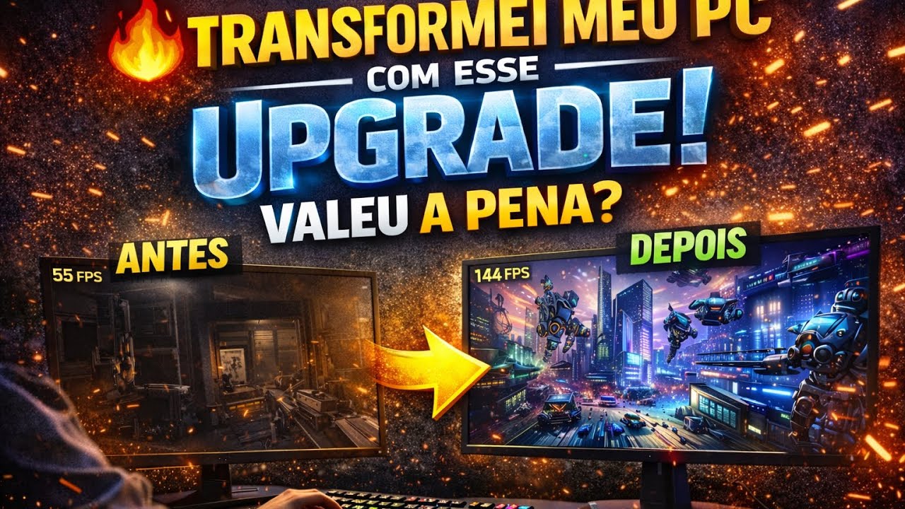 “Transformei meu PC com esse UPGRADE! Valeu a pena?”