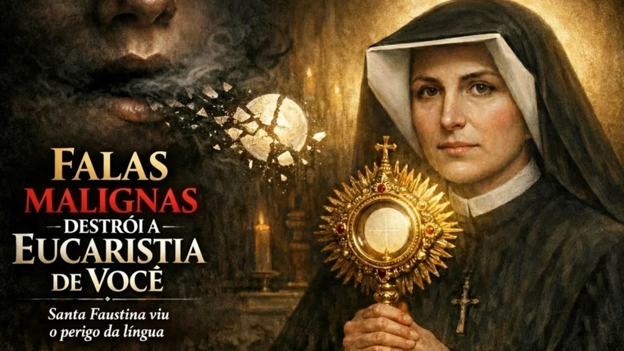 Cuidado com a língua: Santa Faustina viu como a fofoca destrói a Eucaristia dentro de você