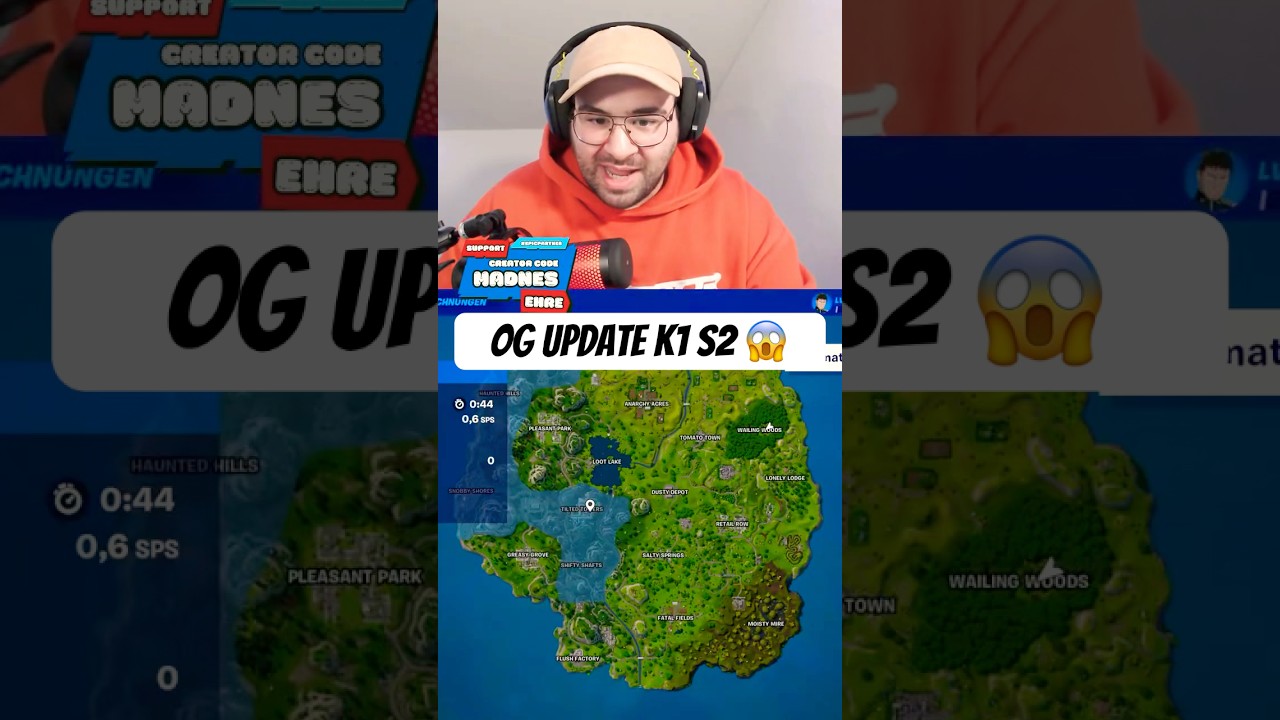 Neue OG Update K1S2 Map Erweiterung ! 🗺️ #fortnite #og #shorts #shortsvideo #shortsfeed #fyp